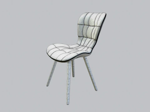 Dining Chair office chair 3D Model