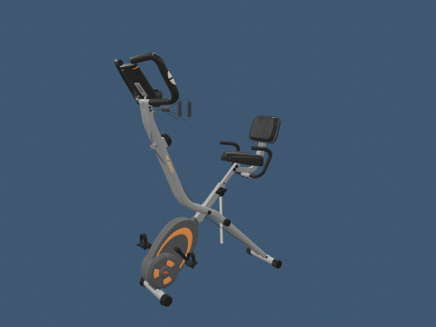 접이식 운동용 자전거 3D 모델