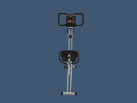 Folding Exercise Bike 3D Model