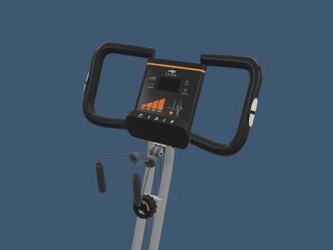 Folding Exercise Bike 3D Model