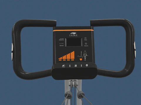 Folding Exercise Bike 3D Model