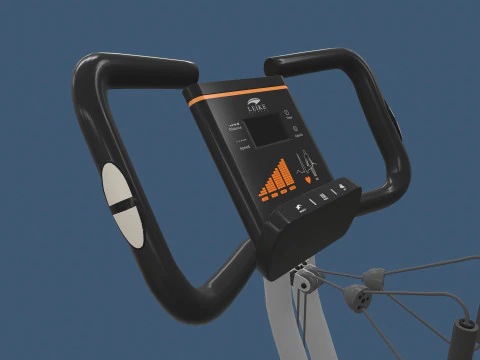 Folding Exercise Bike 3D Model
