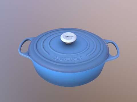 Kookgerei Le Creuset 3D Model