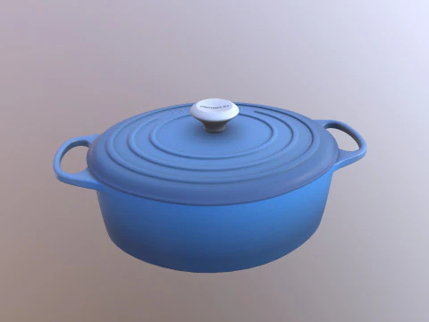 Cookware Le Creuset 3D Model