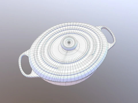 Cookware Le Creuset 3D Model
