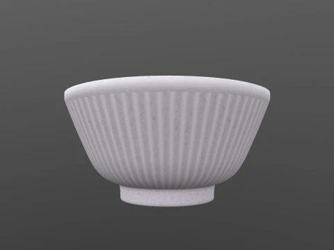Peanuts Snoopy Rice Bowl 3D Model
