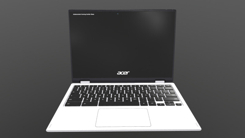 Acer-laptop 3D Model .c4d .max .obj .3ds .fbx .stl .blend 