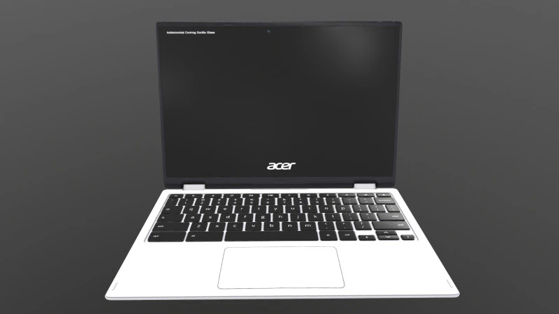 Acer-Laptop 3D Modell .c4d .max .obj .3ds .fbx .stl .blend 