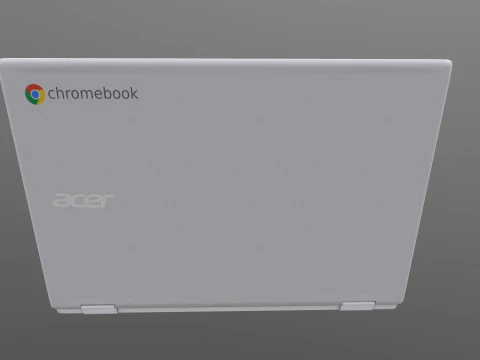 Acer-Laptop 3D Modell
