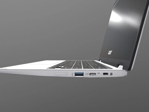 Acer-Laptop 3D Modell