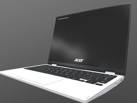 Acer-Laptop 3D Modell