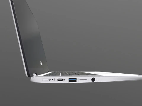 Acer-Laptop 3D Modell