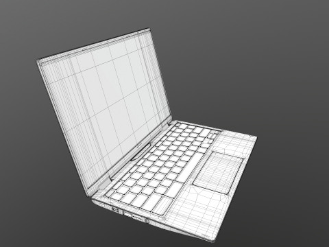 Acer-laptop 3D Model