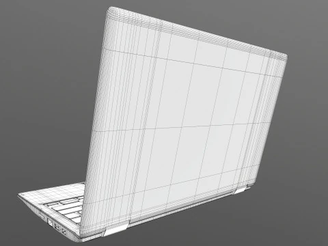 Acer-Laptop 3D Modell