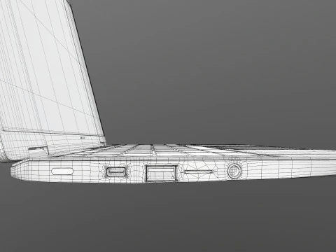 Acer-Laptop 3D Modell