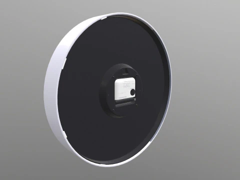 アナログデジタル壁掛け時計 3Dモデル