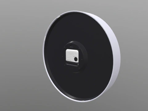 アナログデジタル壁掛け時計 3Dモデル