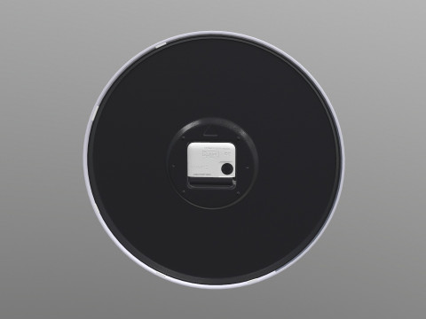 Analog Digital Wall Clock 3D Model