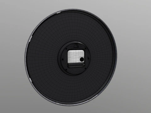 アナログデジタル壁掛け時計 3Dモデル
