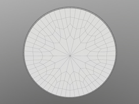 Analog Digital Wall Clock 3D Model