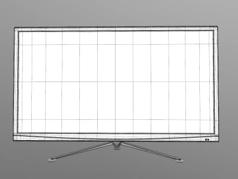 ASUS ROG Monitor 3D Model