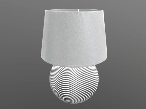 Brubaker Lampe de Table 3D Model