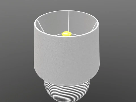 Brubaker Lampe de Table 3D Model