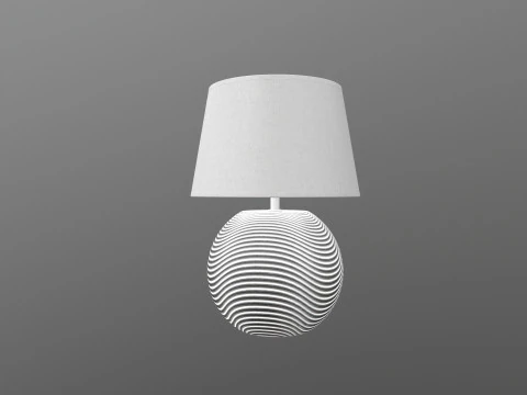 Brubaker Lampe de Table 3D Model