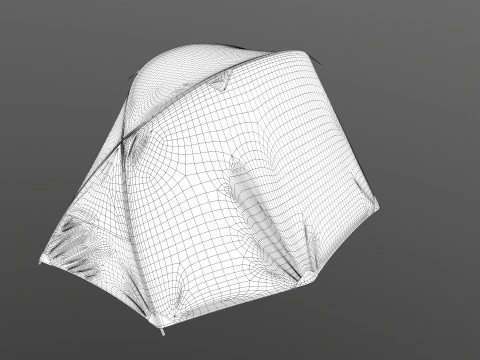 Camping Tent 3D Model