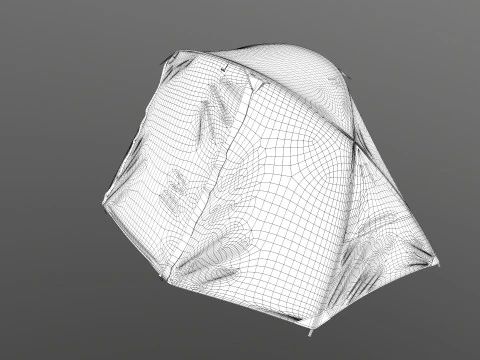 Camping Tent 3D Model