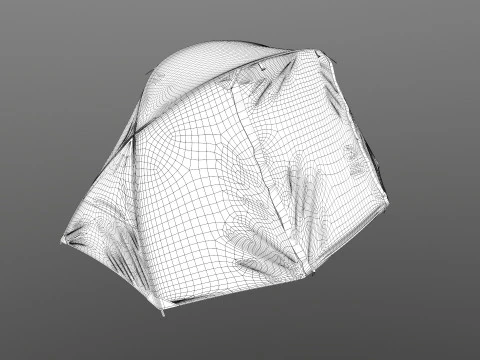 Camping Tent 3D Model