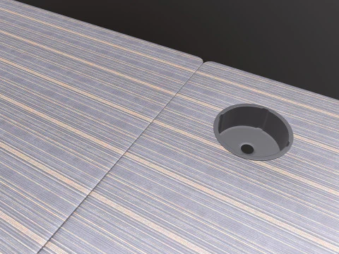 Computertisch 3D Modell