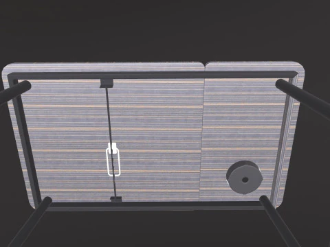 Computertisch 3D Modell