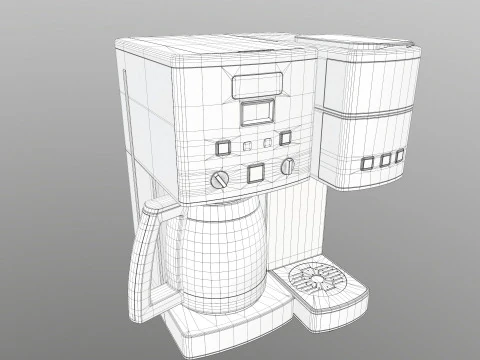 Cuisinart Coffee Machine 3D Model