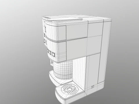 Cuisinart Coffee Machine 3D Model