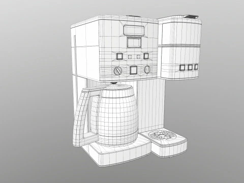 Cuisinart Coffee Machine 3D Model