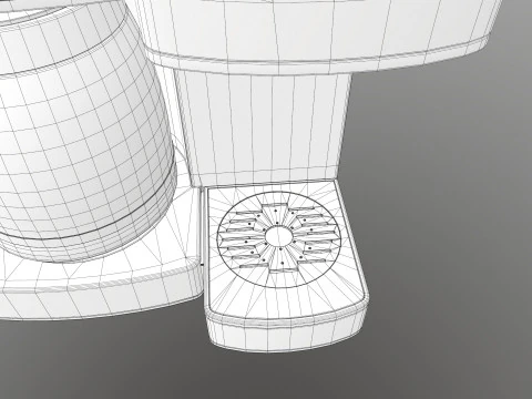 Cuisinart Coffee Machine 3D Model