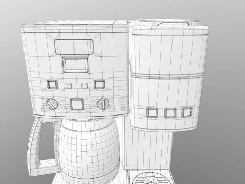 Cuisinart Coffee Machine 3D Model