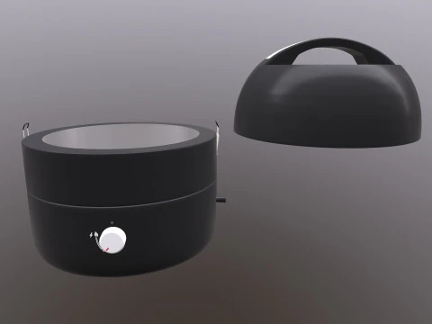 Dangrill Portable GAS BBQ 3D Model
