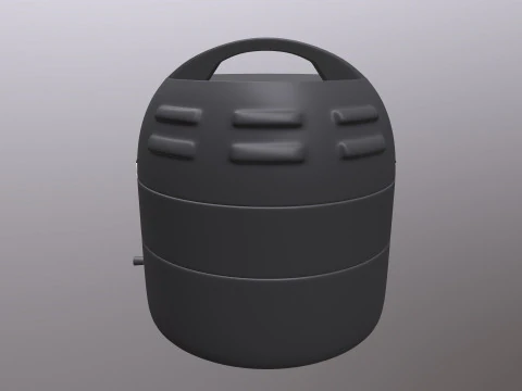 Dangrill Portable GAS BBQ 3D Model