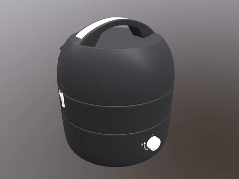 Dangrill Portable GAS BBQ 3D Model