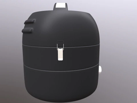 Dangrill Portable GAS BBQ 3D Model
