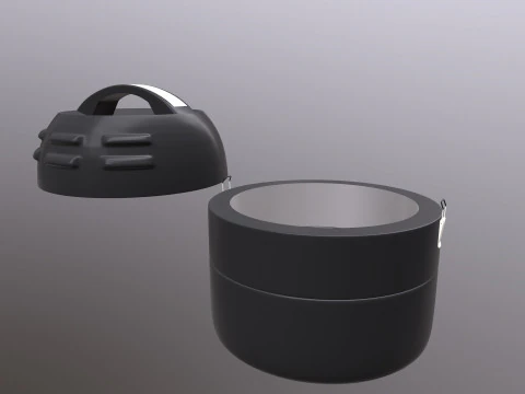 Dangrill Portable GAS BBQ 3D Model