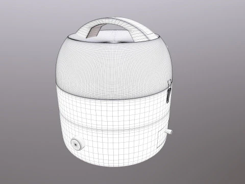 Dangrill Portable GAS BBQ 3D Model