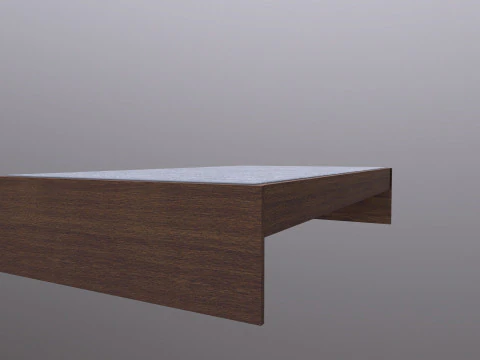 दीवान पलंग 3D मॉडल