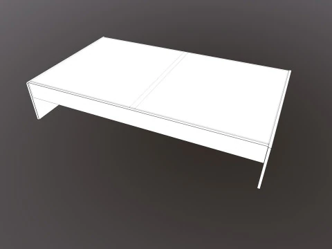 दीवान पलंग 3D मॉडल