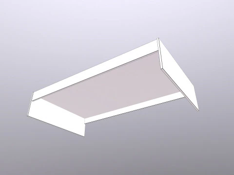 दीवान पलंग 3D मॉडल