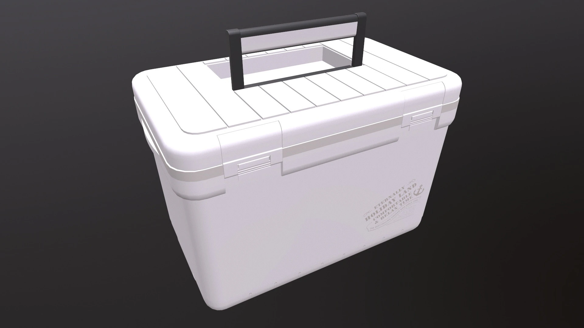 Eternally Selling Cooler Box 3D Model .c4d .max .obj .3ds .fbx .stl .blend 