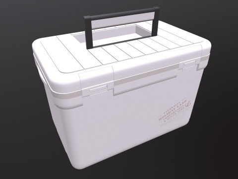 永遠の定番クーラーボックス 3Dモデル