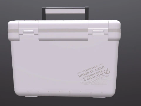 Eternally Selling Cooler Box 3D Model